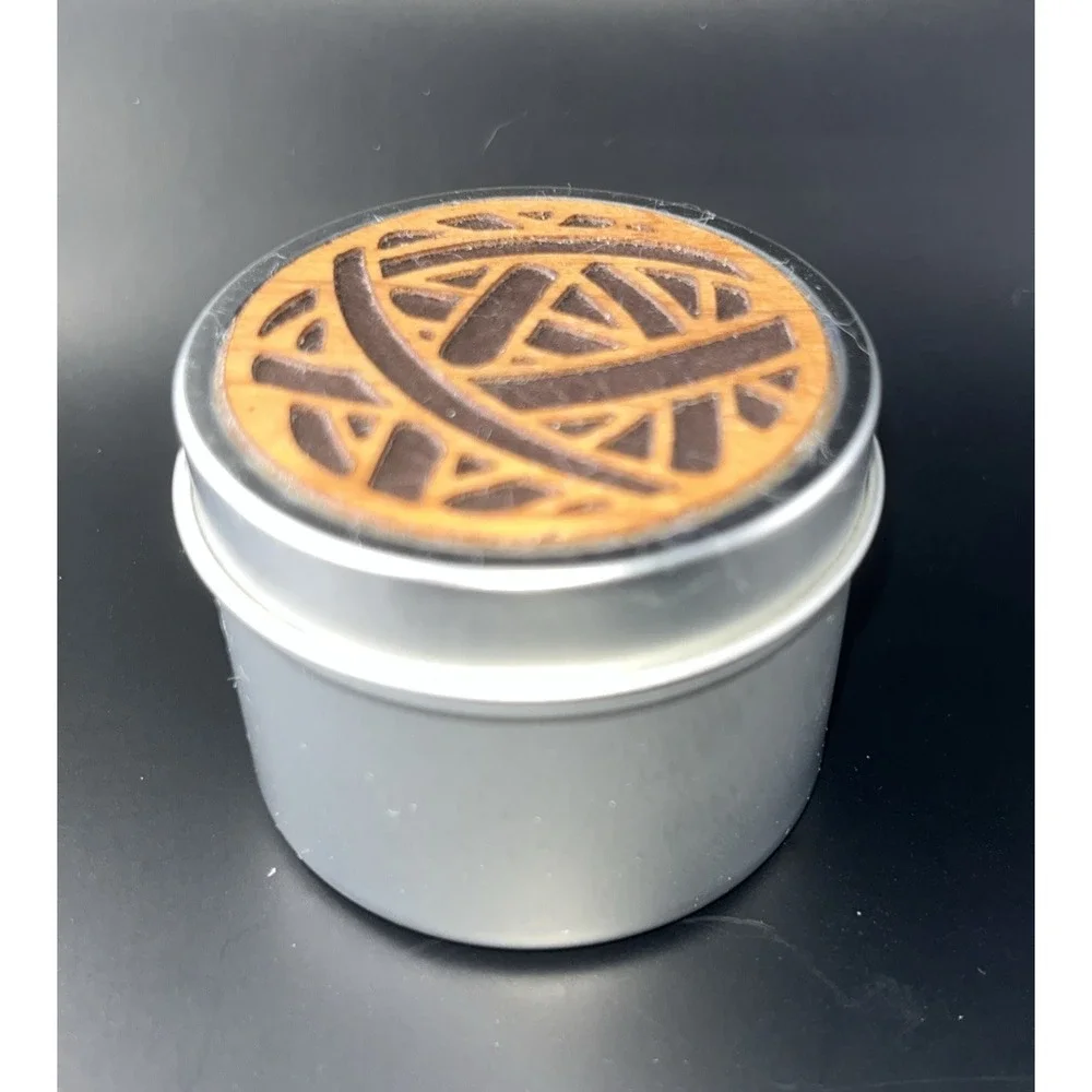 Dreambox Trinket Jewelry Box Wood Inlay Aluminum Aft Deco‎ Wishes Fantasy Legend